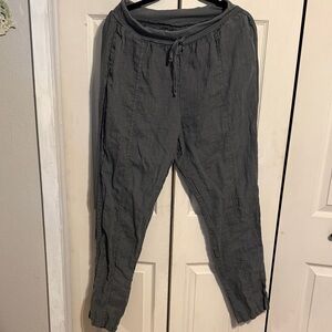 Flax Gray Pants
